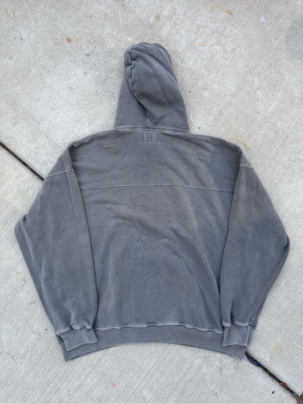 2 Abercrombie & Fitch Soft A&F Essential Hoodie Bundle Faded Black Gray Size XL - Picture 10 of 15
